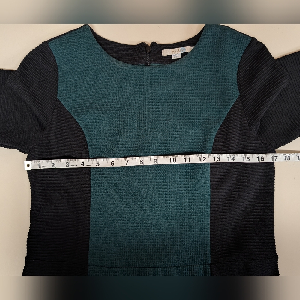 Boden Serena Ponte Shift Dress Colorblock - Picture 11 of 12